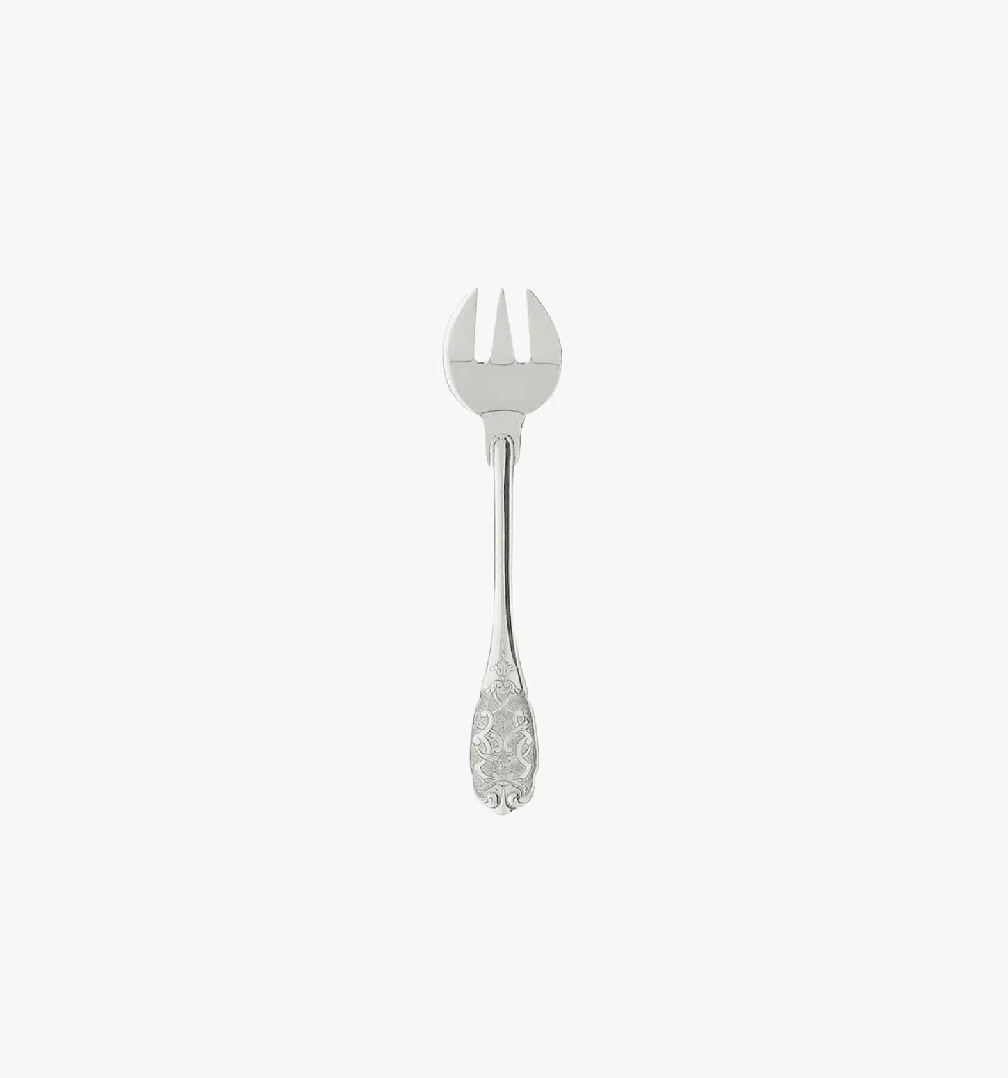 Fourchette à huîtres de la collection Elysée de Puiforcat en argent massif