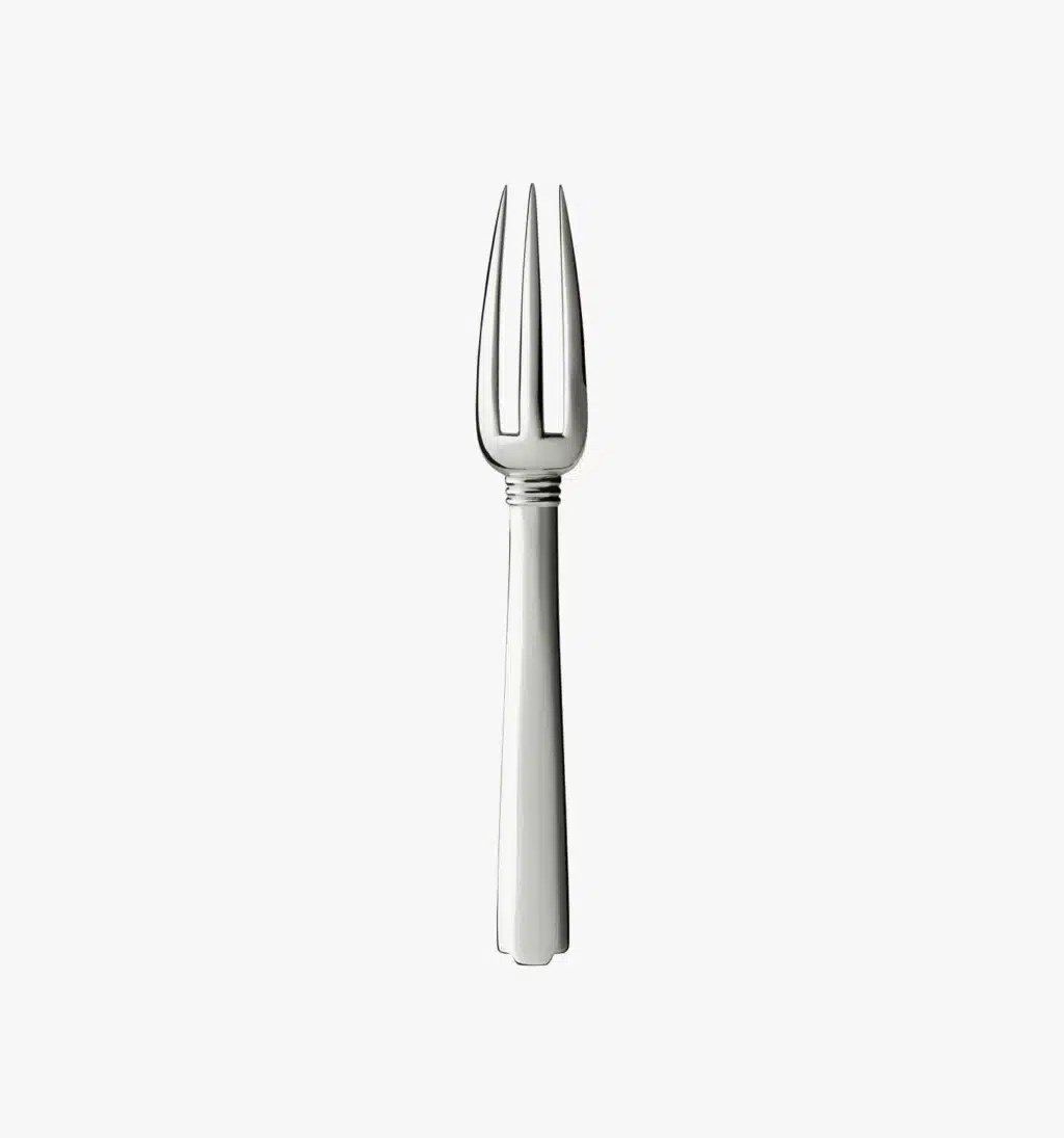 Fourchette de table Bayonne en argent massif
