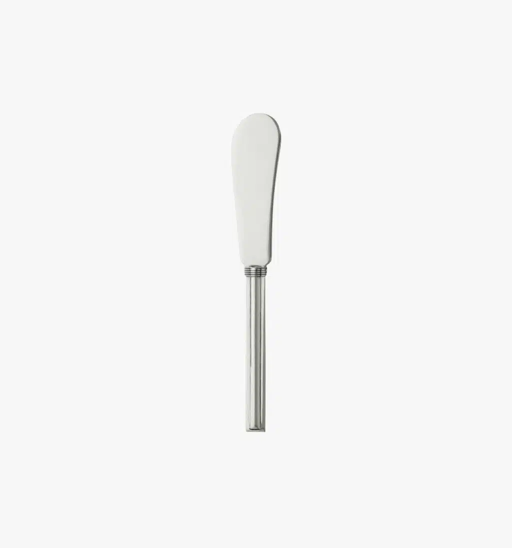 couteau à beurre Cannes en argent massif