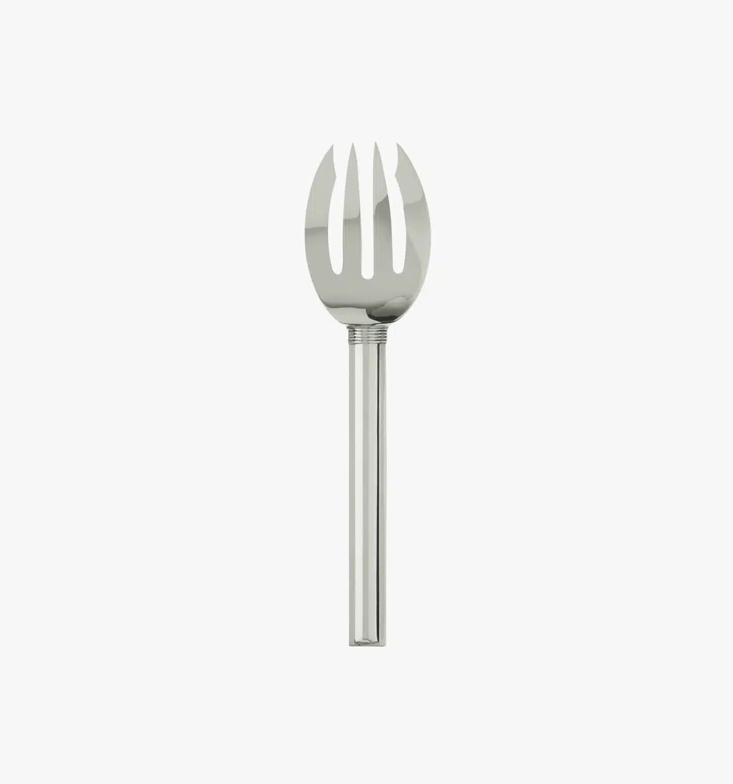 Puiforcat Cannes collection in sterling silver - cold meet serving fork