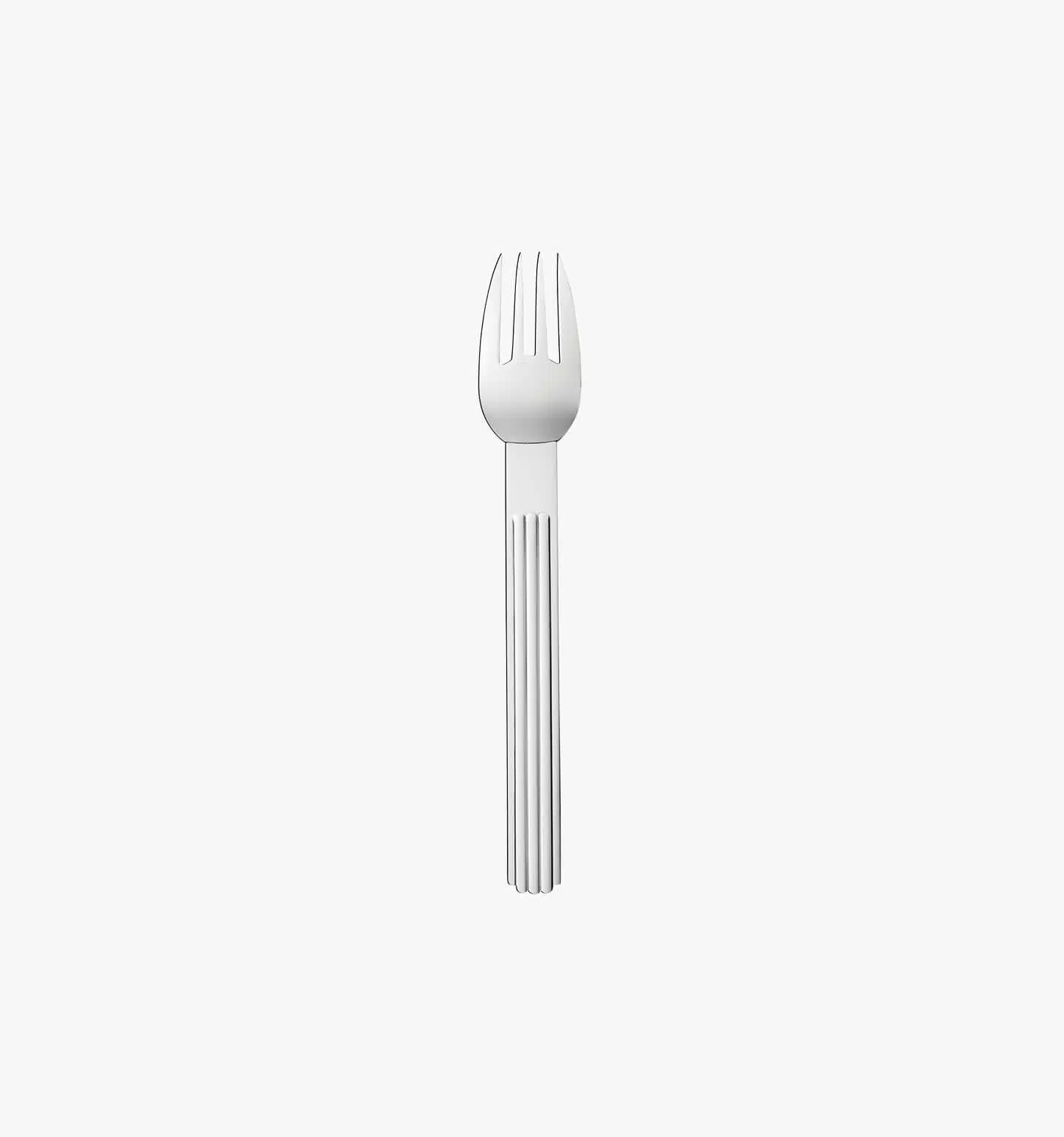 Dessert fork from Deauville collection in sterling silver