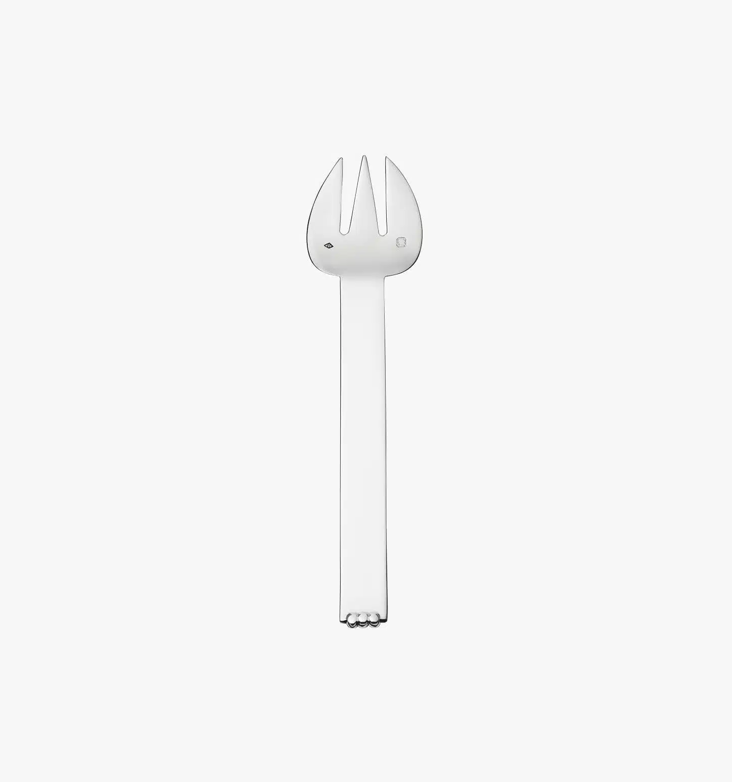 Oyster fork from Deauville collection in sterling silver