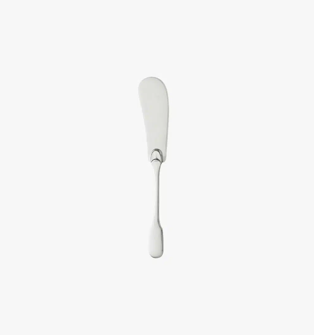 Couteau à beurre en argent massif de la collection Louvois de Puiforcat