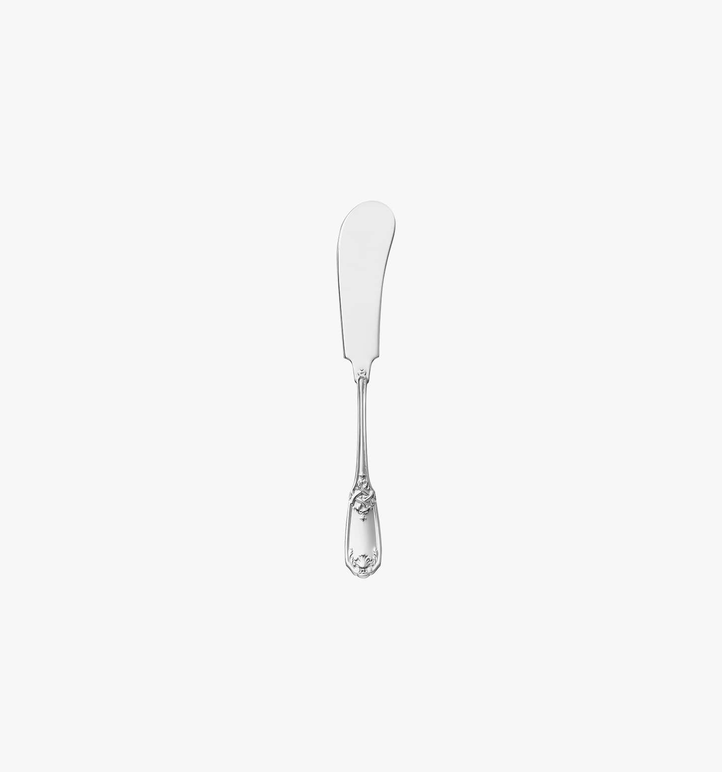 Couteau à beurre en argent massif de la collection Molière Mascaron de Puiforcat