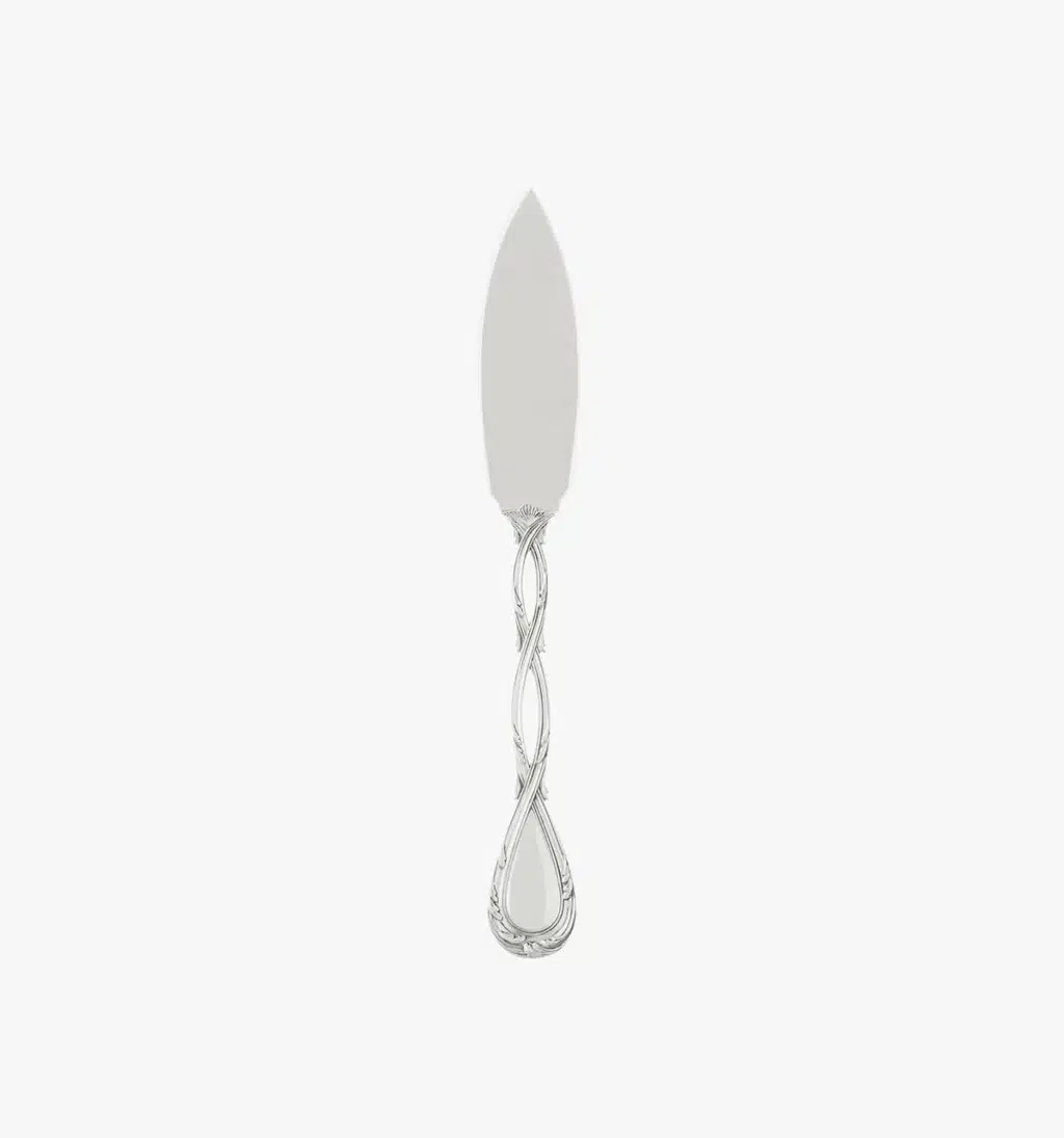 Couteau à poisson de la collection Royal de Puiforcat en argent massif