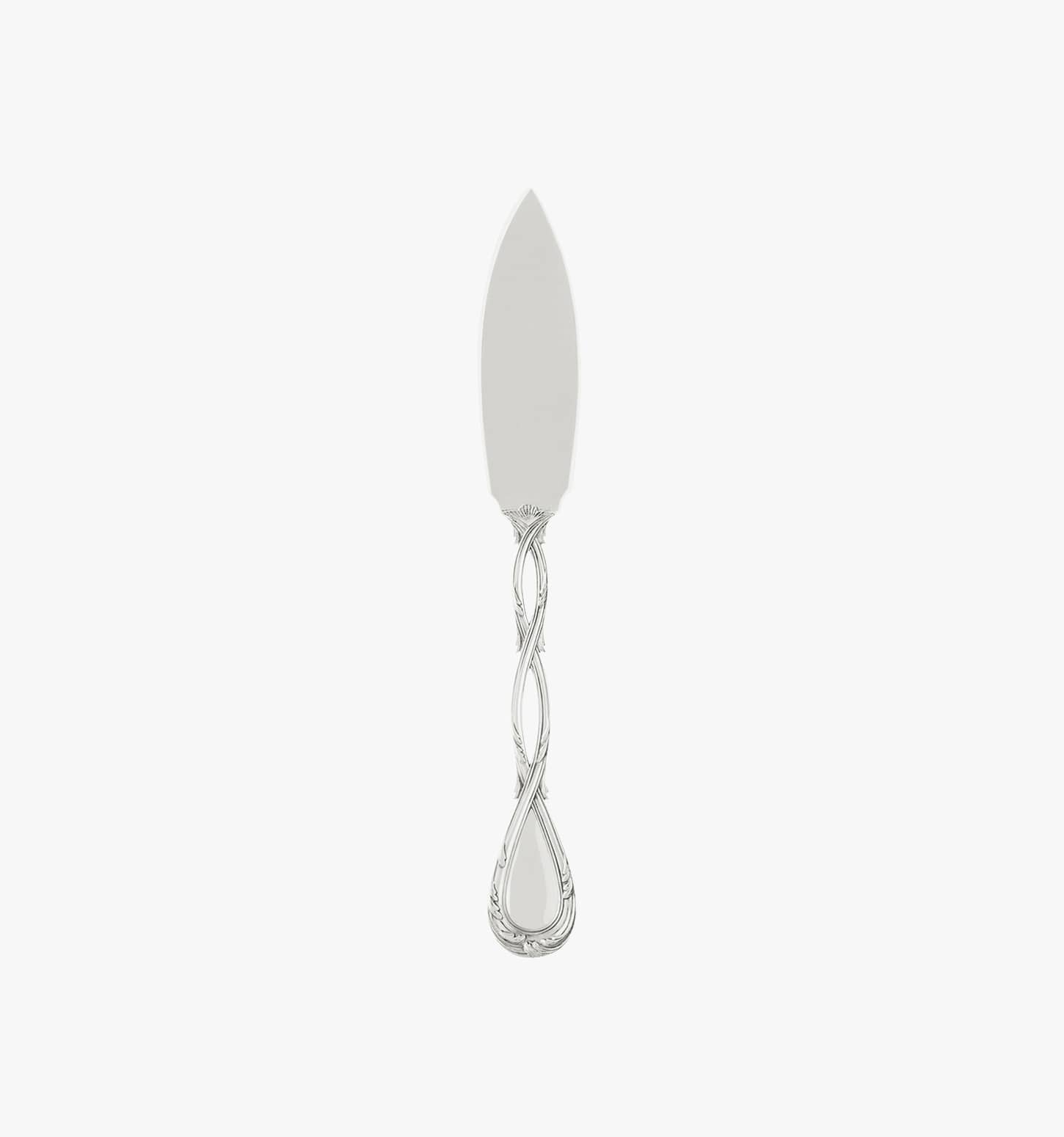 Couteau à poisson de la collection Royal de Puiforcat en argent massif
