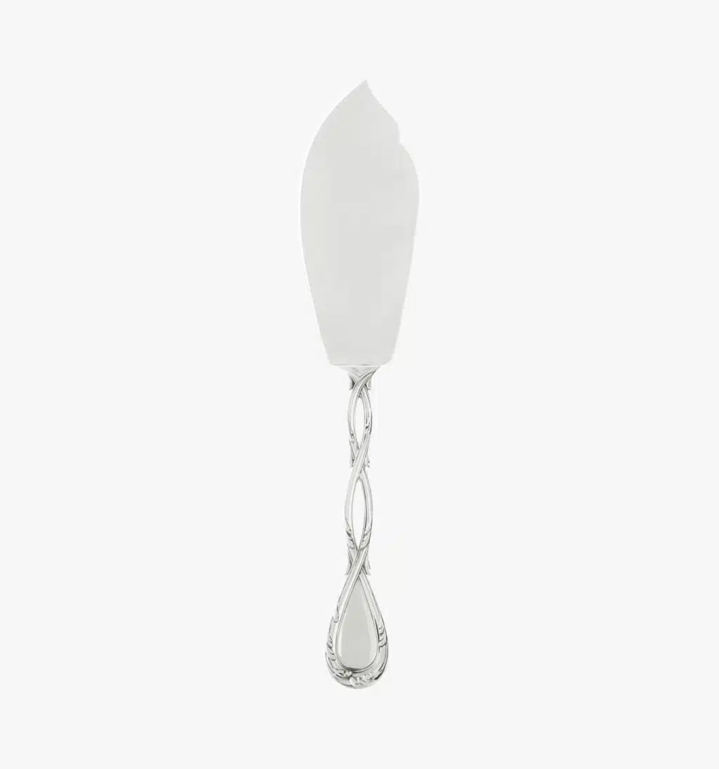 Couteau à servir le poisson de la collection Royal de Puiforcat en argent massif