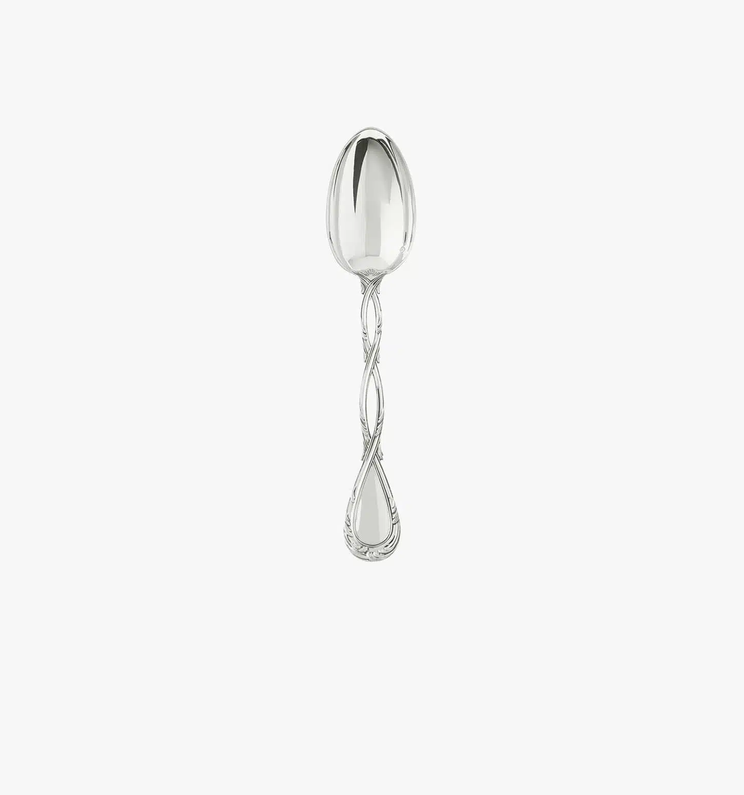 Cuiller à dessert de la collection Royal de Puiforcat en argent massif
