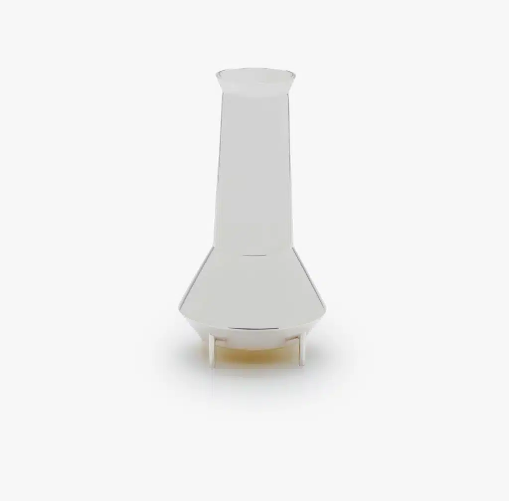 Carafe jaune de la collection Kanmi réalisée en collaboration avec Tomás Alonso